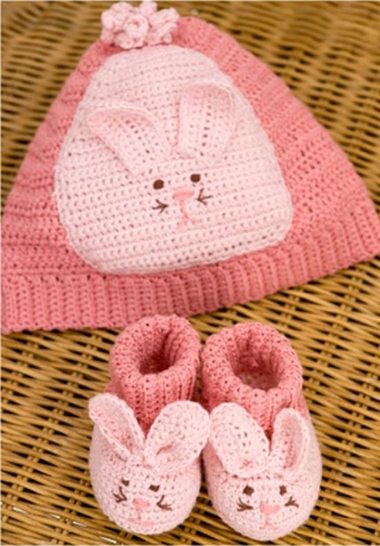 Bunny Baby loafers Pattern