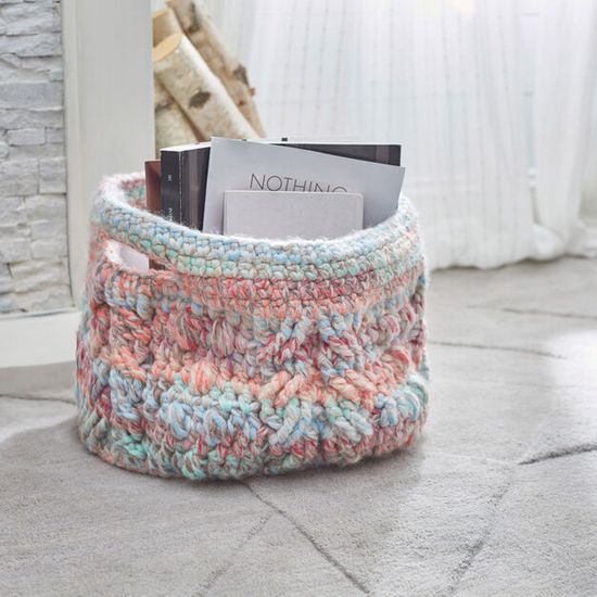 Cabled Bucket Pattern