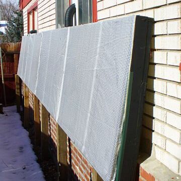 DIY Solar Air Heater Plans