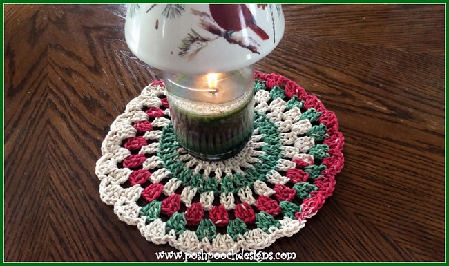 Country Christmas Doily Crochet Pattern