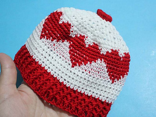 Crochet Christmas Hat For Baby