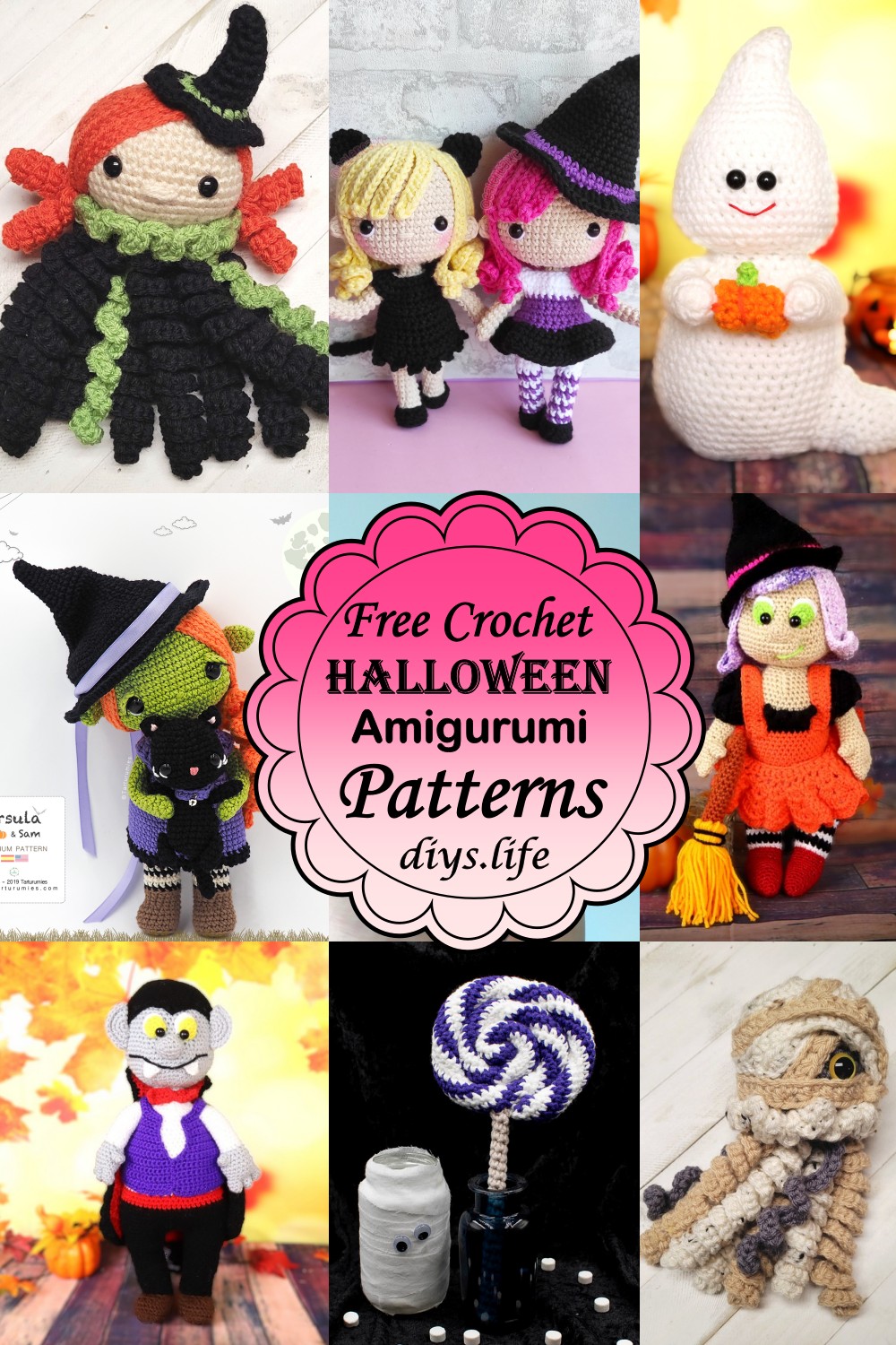 Crochet Halloween Amigurumi Patterns