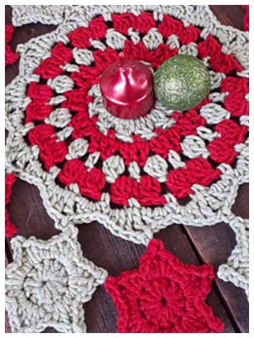 crochet Christmas doilies patterns