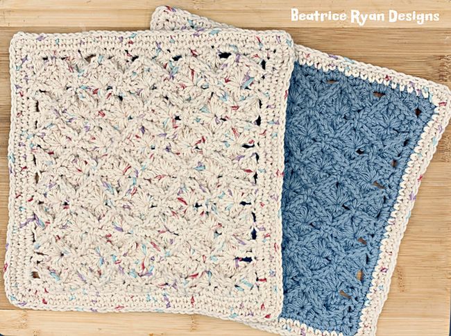 Bavarian Stitch Dishcloth Pattern