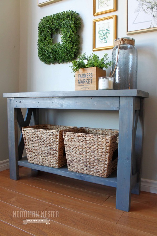 Build Your Own entryway Table