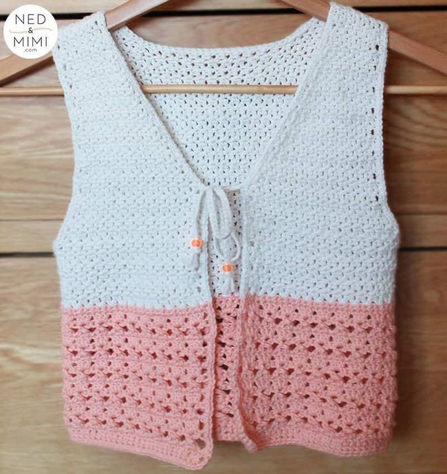 Free Crochet Vest Pattern For Child