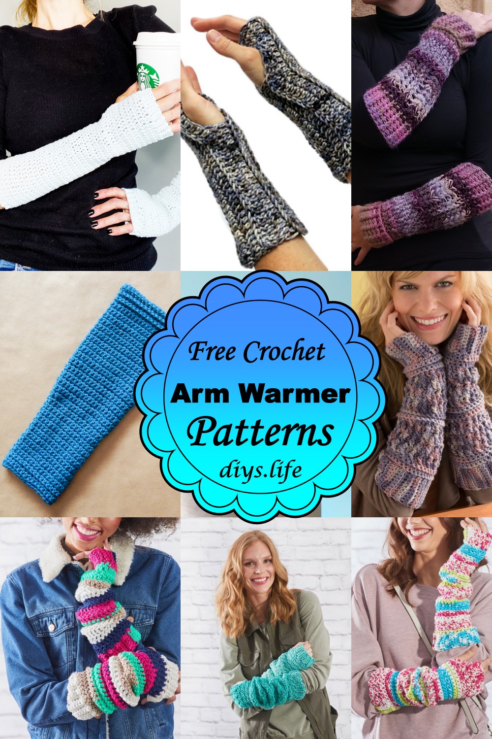 Crochet Arm Warmer Patterns