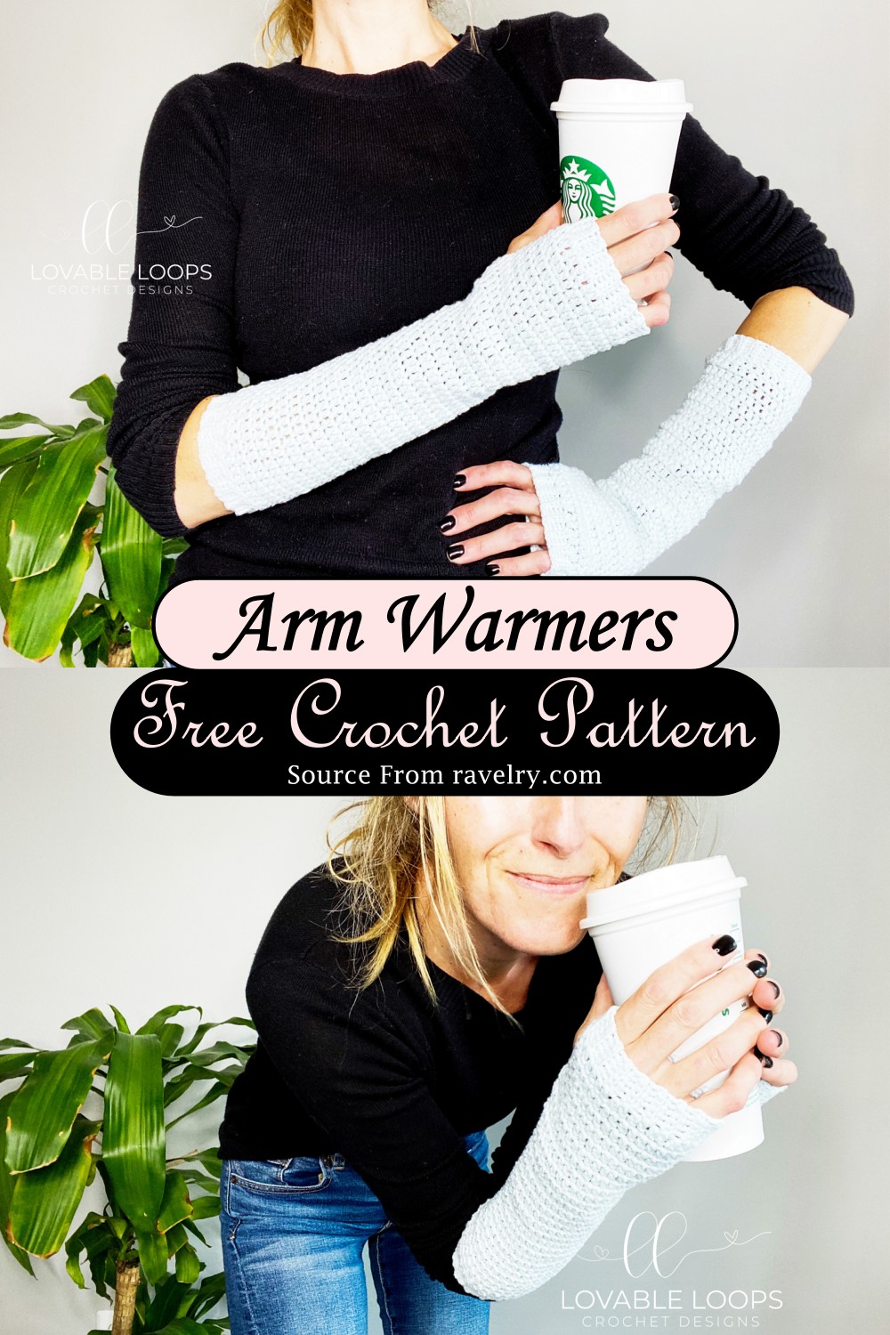 Crochet Arm Warmers Pattern