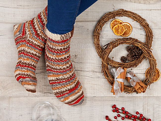 Cupid Crochet Socks Pattern