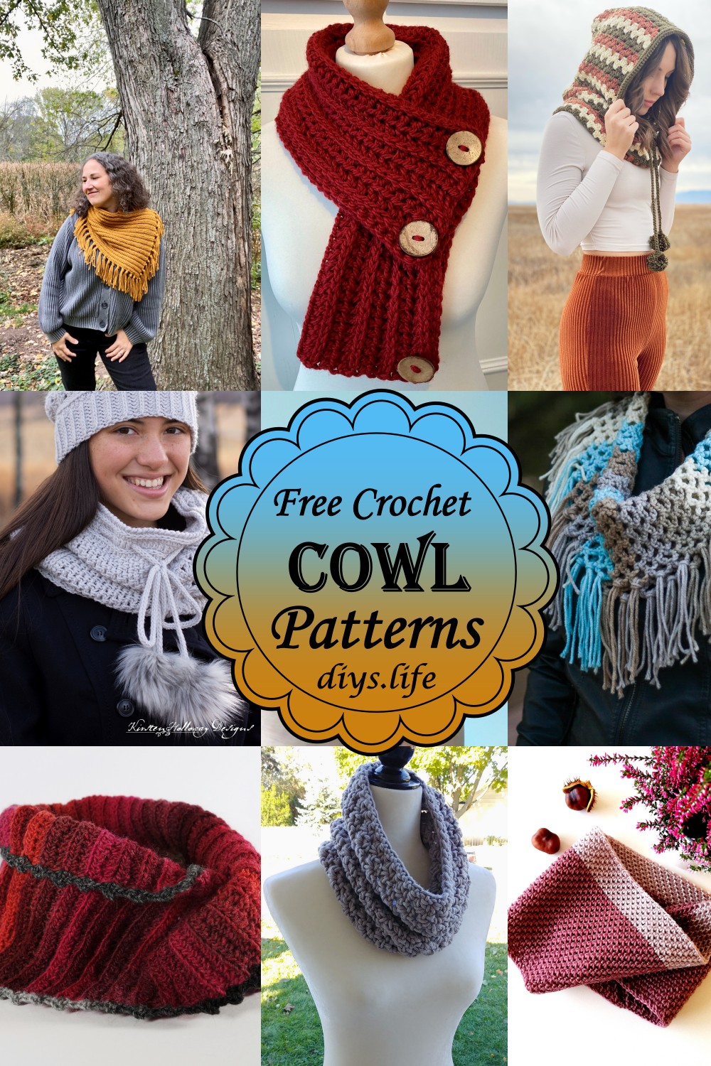 Easy Crochet Cowl Patterns 1