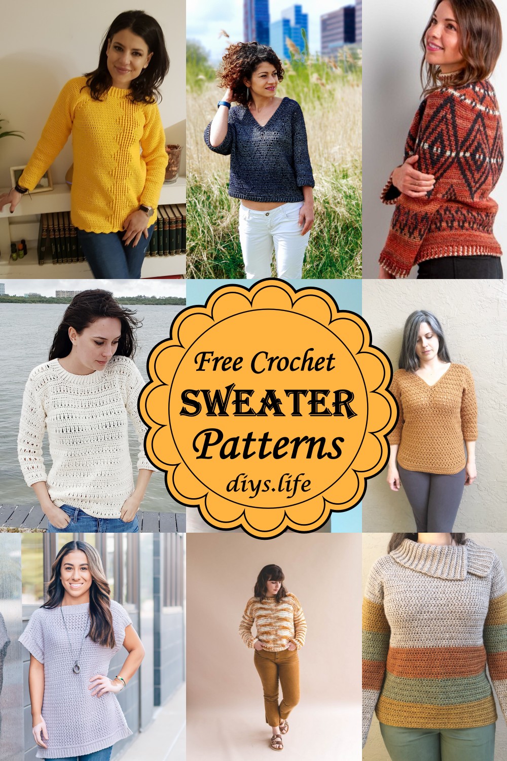 Excellent Crochet Sweater Patterns
