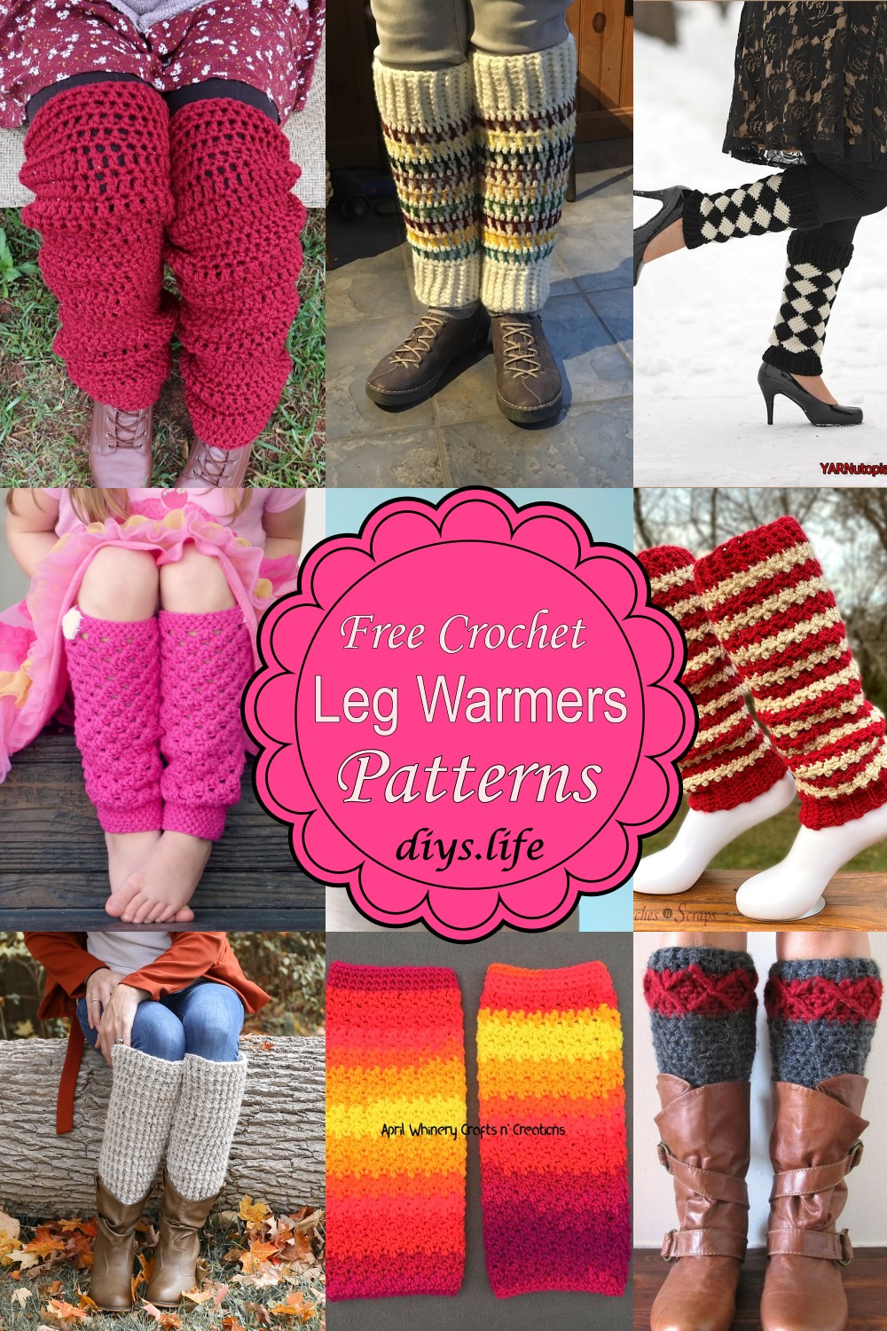 Free Crochet Leg Warmers Patterns