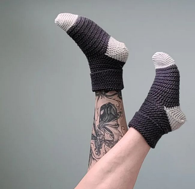 Slipper Socks Pattern