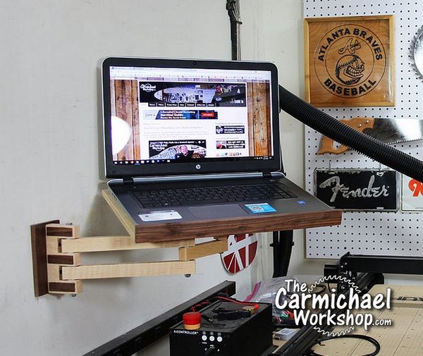 Laptop Wall-Mounted Desk
