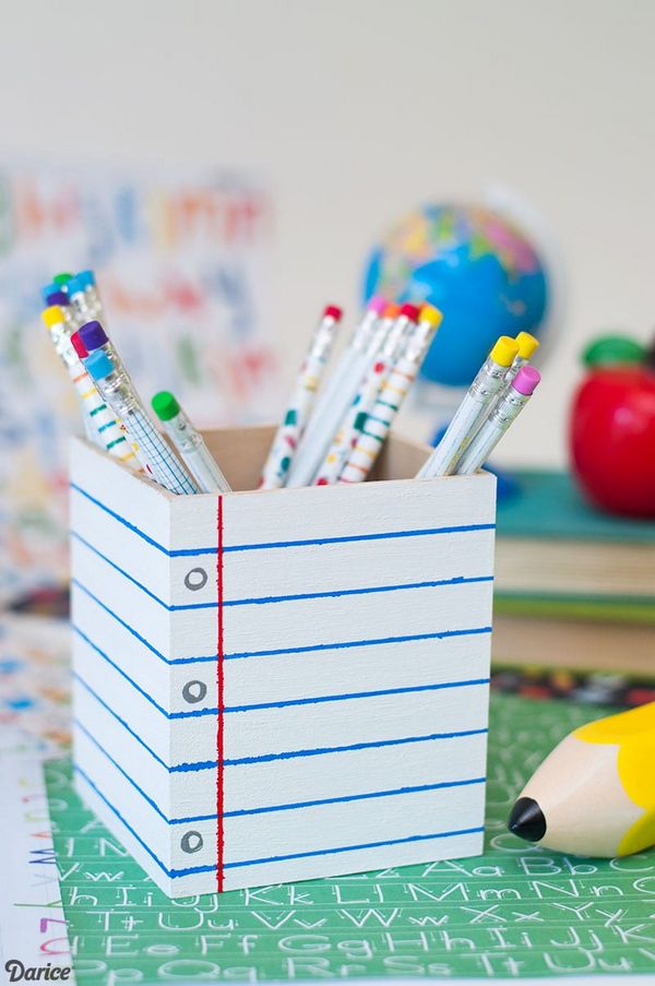 PENCIL HOLDER for kids back to school
