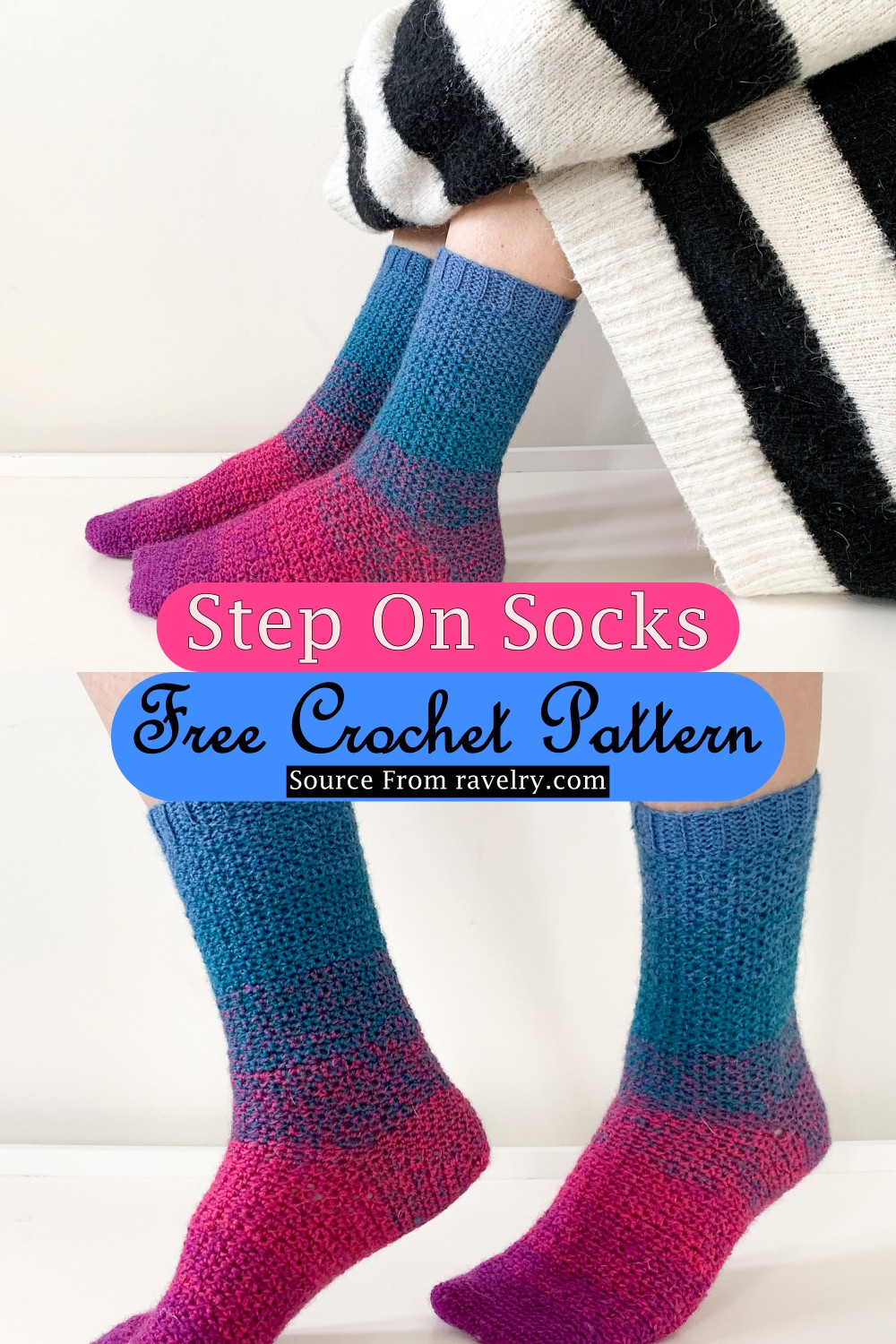 Crochet Socks Step By Step