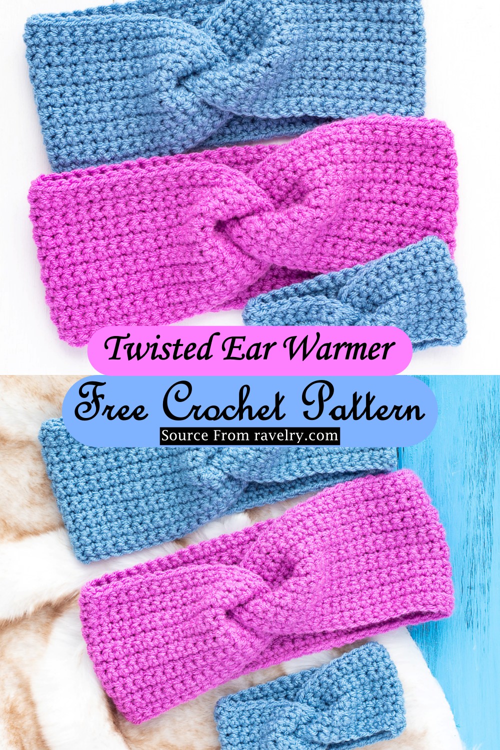 Twisted Ear Warmer