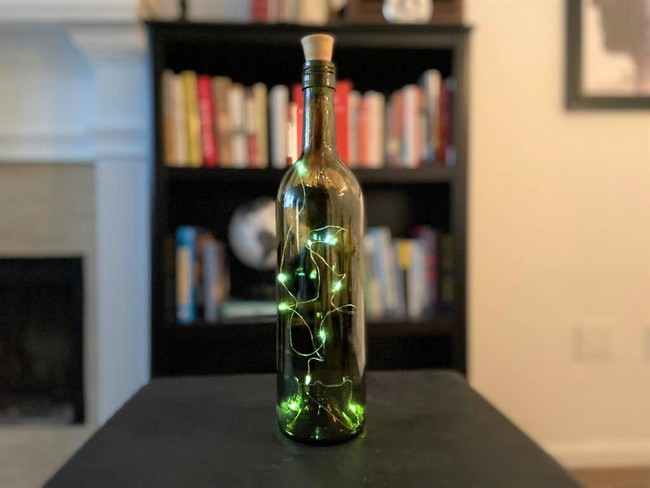 10-Min DIY Solar Wine Bottle Lights