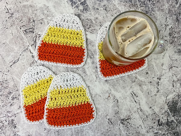 How To Crochet A Coaster For Beginners