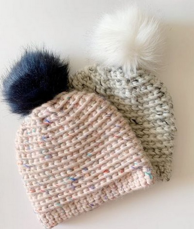 Chunky Spiral Crochet Winter Hat Pattern