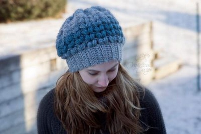 Crochet Amora Slouch Hat Pattern