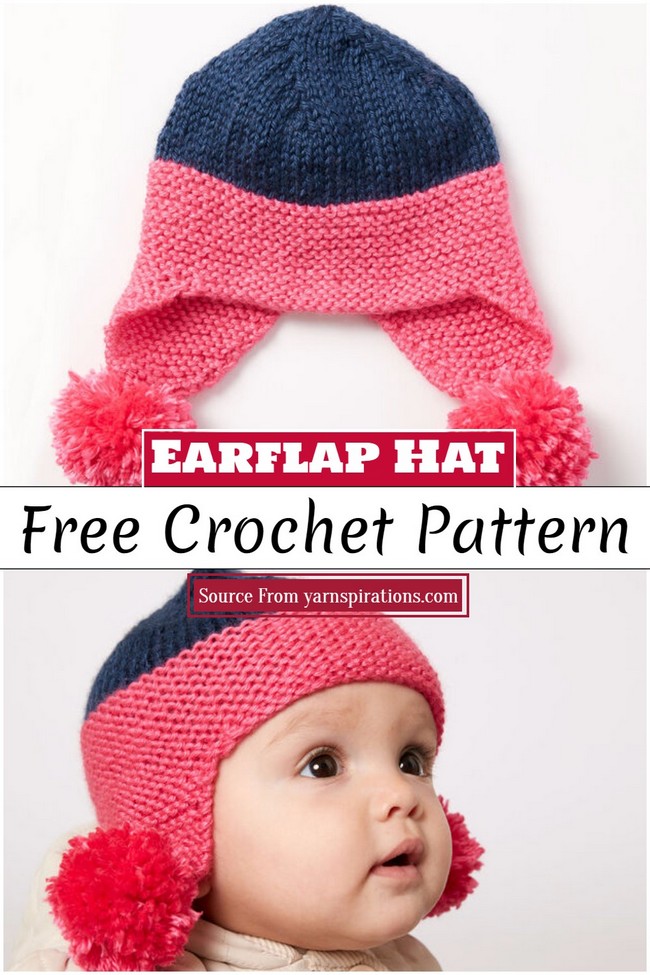 Crochet Hat With Earflaps