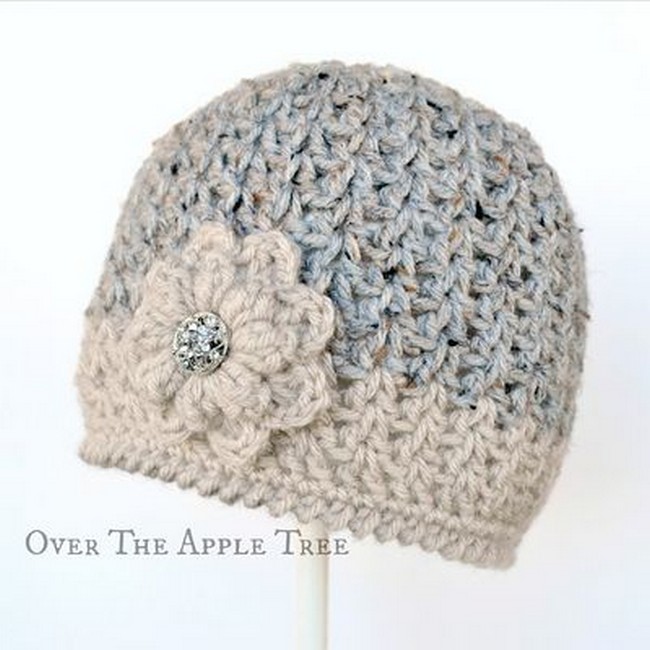 Crochet Winter Beanie Pattern