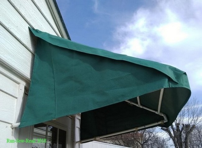 DIY Awning For Front Door