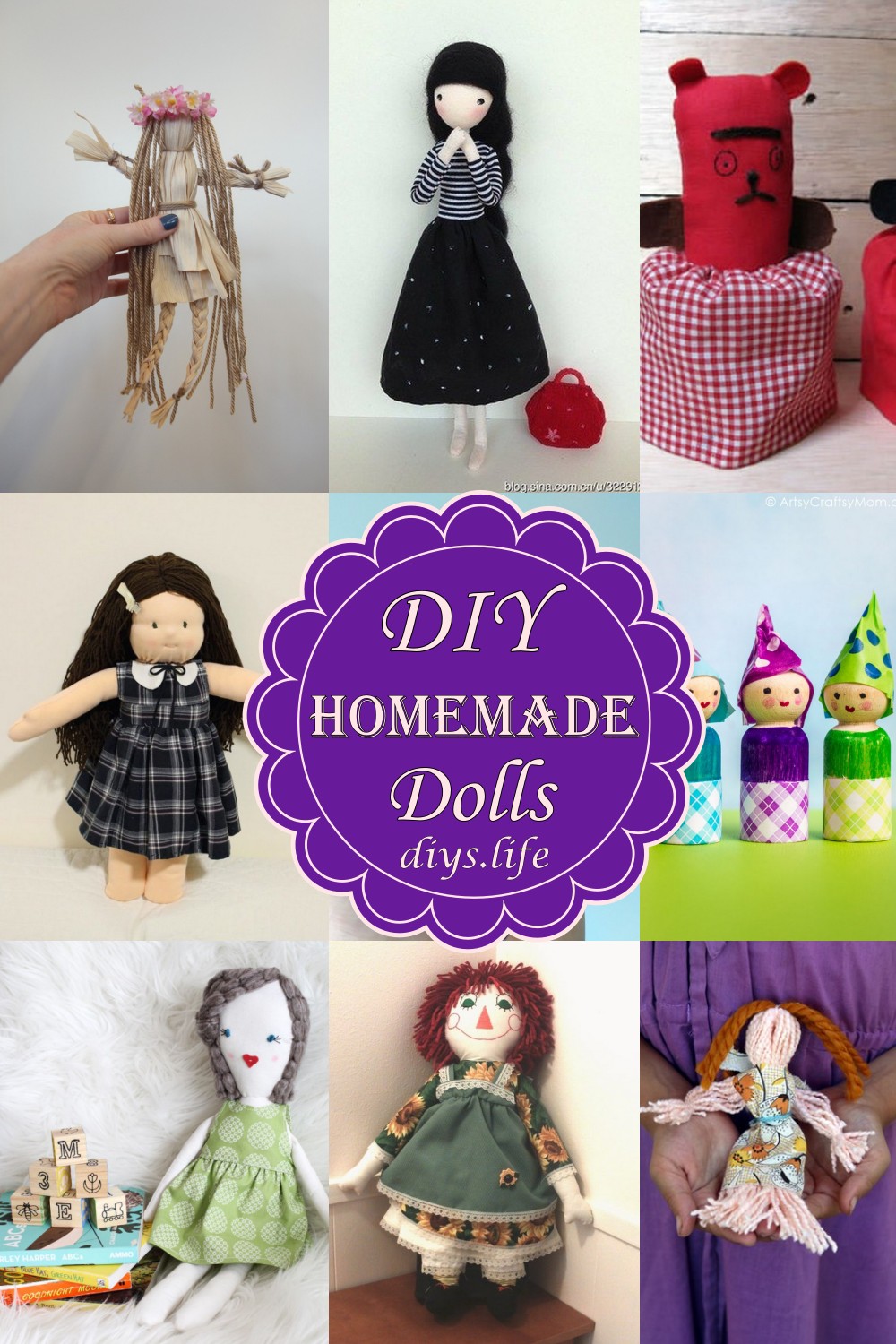 DIY Homemade Dolls 1