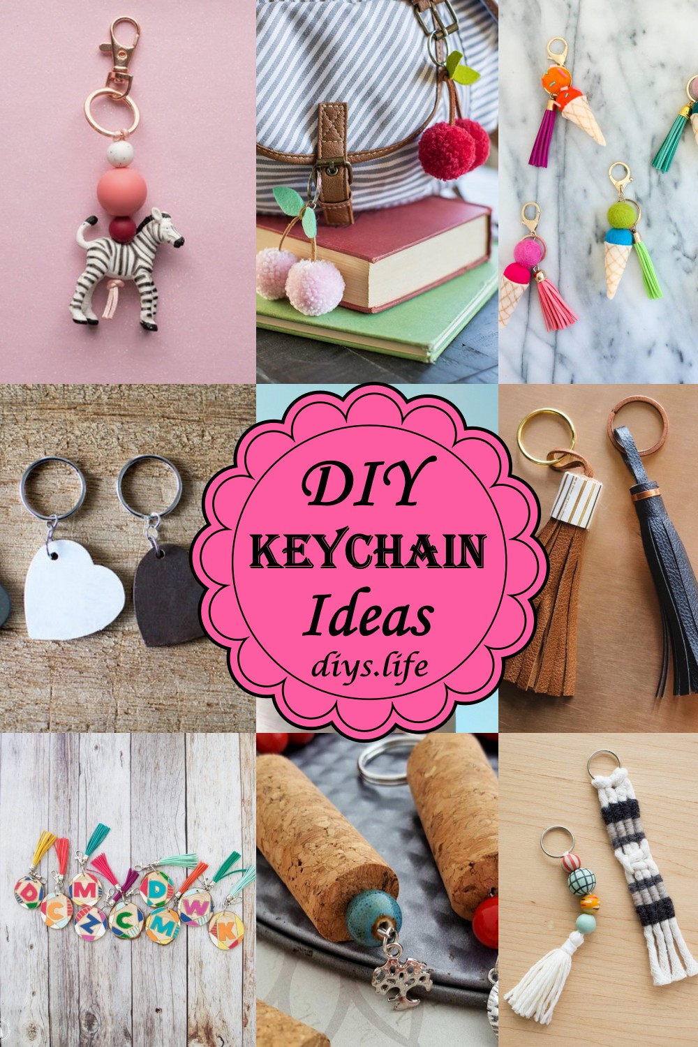 DIY Keychain Ideas 1