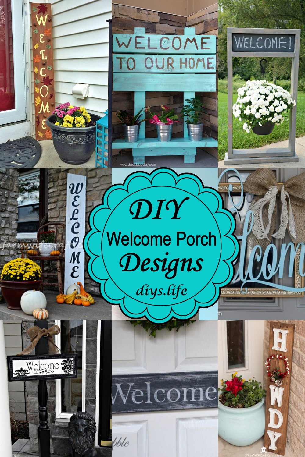 DIY Welcome Porch Designs