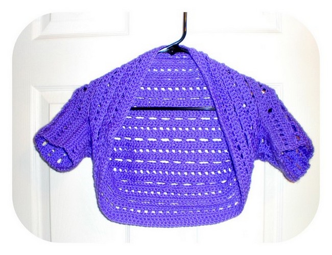 20 Free Crochet Bolero Patterns For Ladies - DIYS