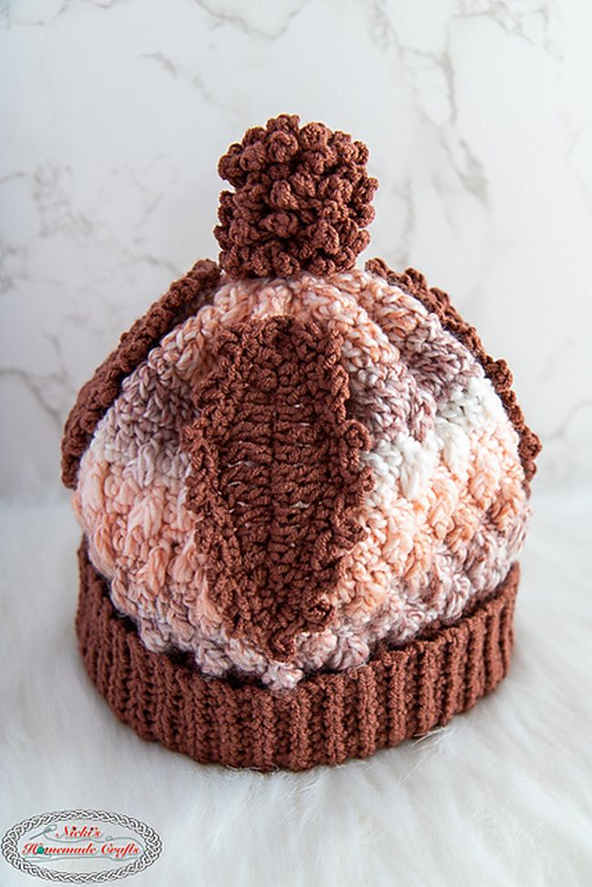 Crochet Hat With Pompom