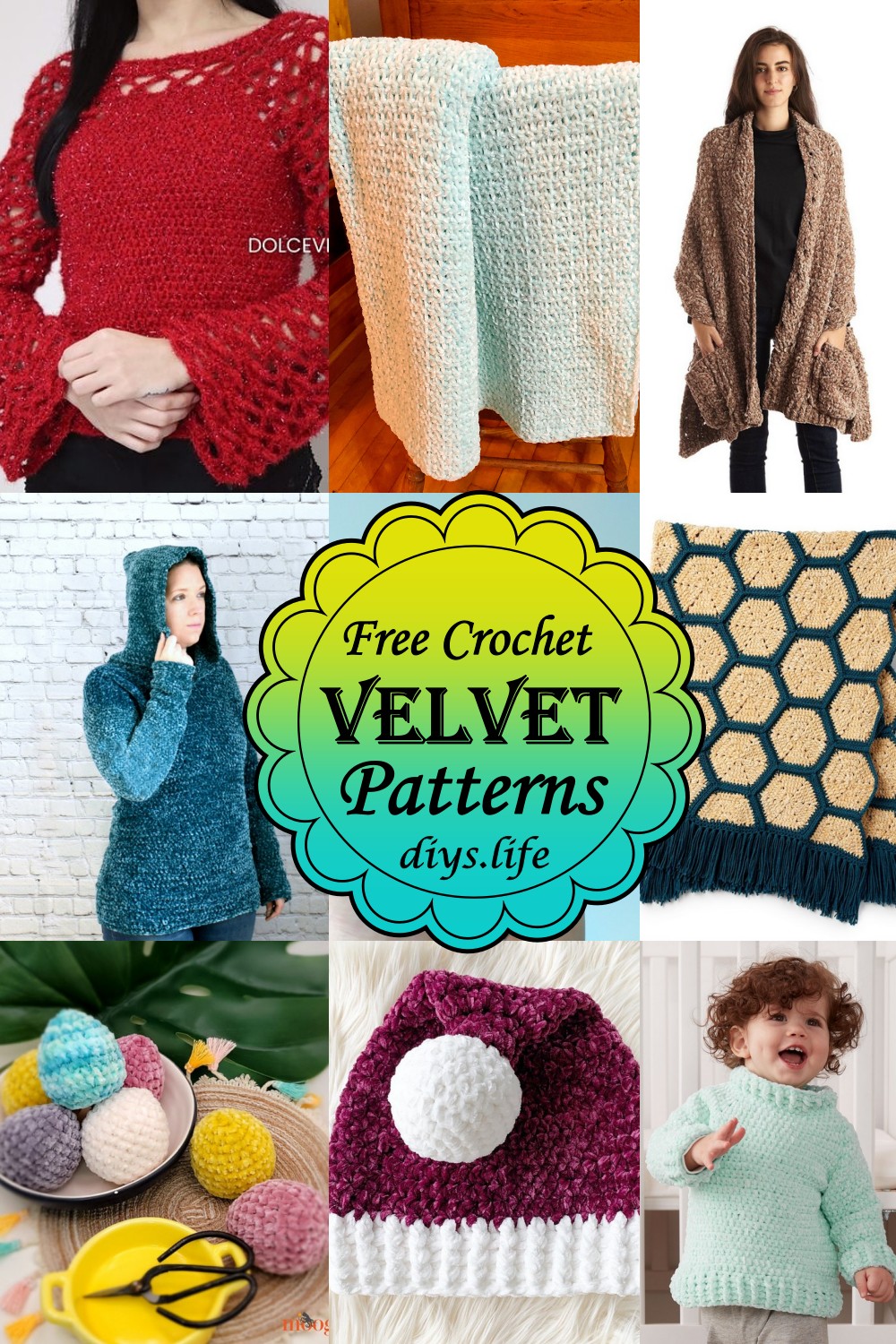 Free Crochet Velvet Patterns 1