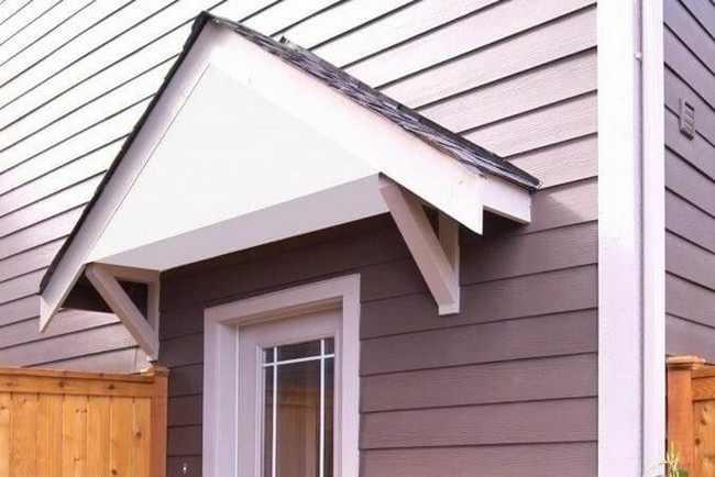 How To Build A Awning Over A Door