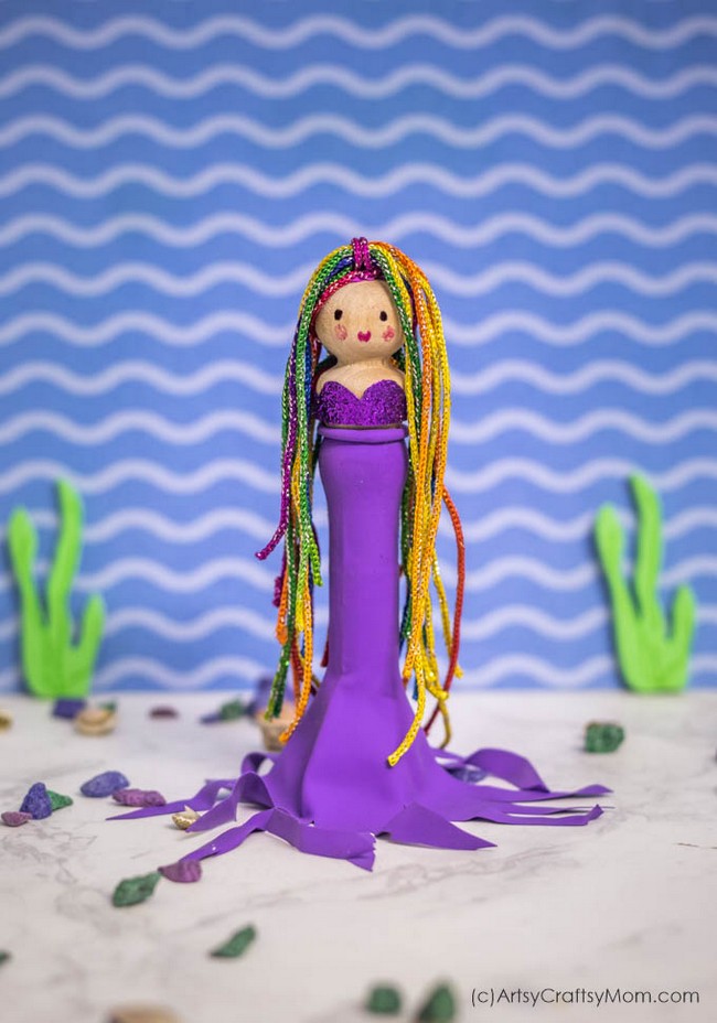 Peg Doll Mermaid