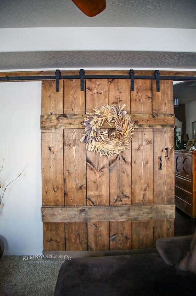 Wide Rustic Barn Door DIY