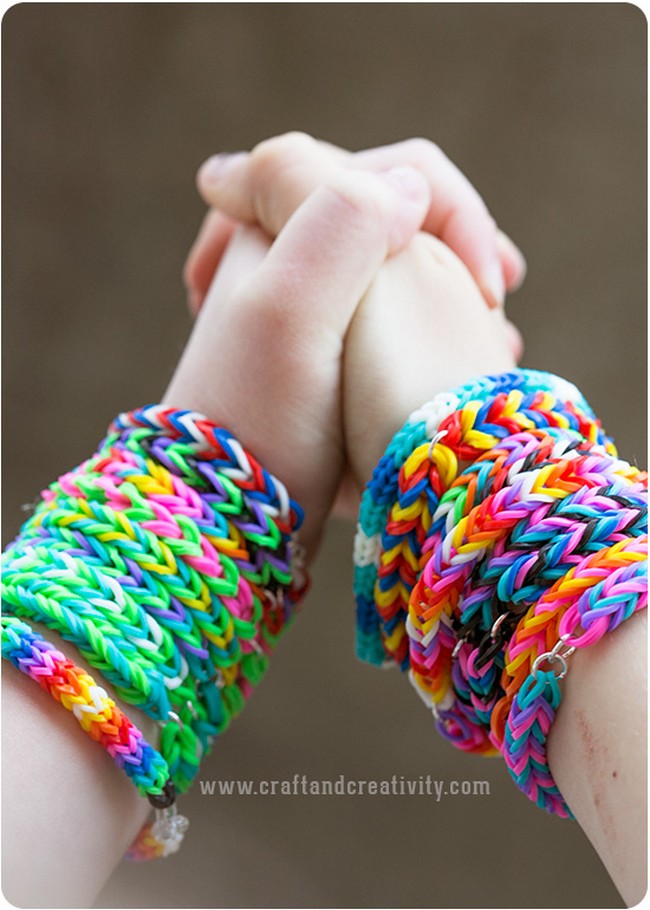 DIY Rubber Band Bracelets To Make Yourself