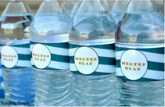 How To Make Water Bottle Labels
