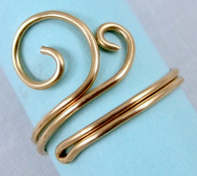 Easy Folded Wire Ring Guide