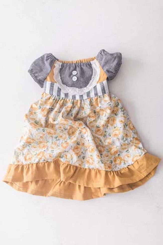 Baby And Toddler Peasant Dress