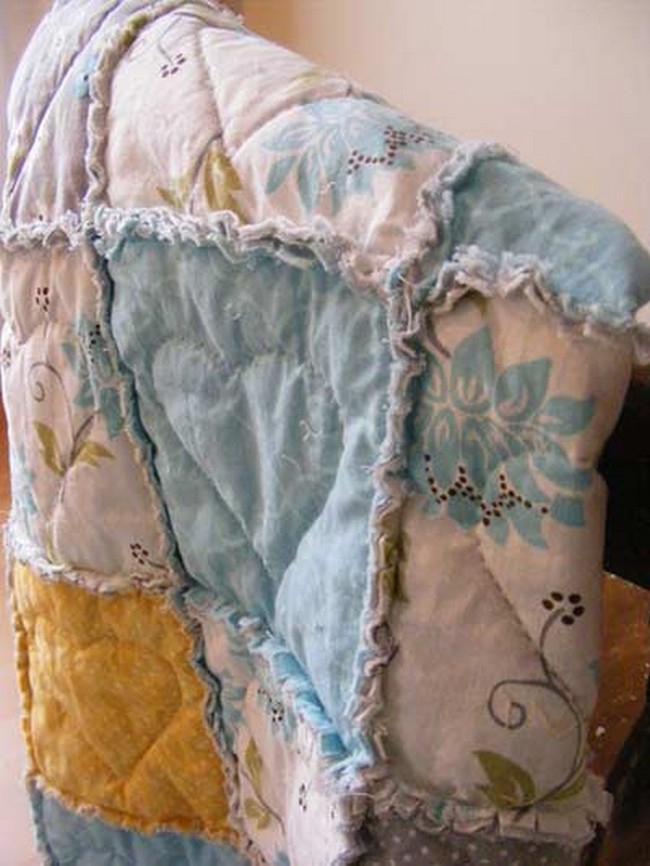 Baby blanket sew