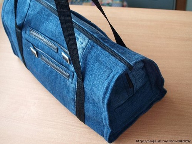 Cool Handbag From Old Jeans