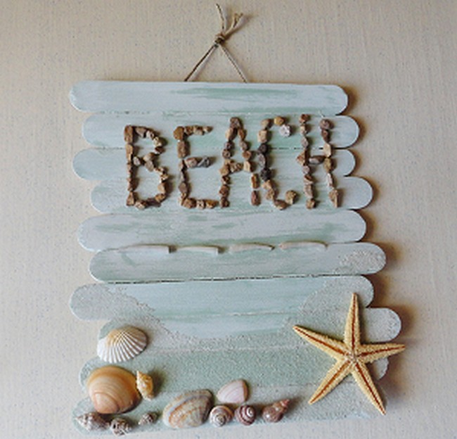 Craft A Beach Sign