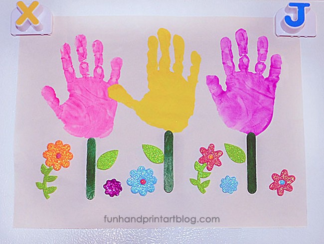 Create A Handprint Garden