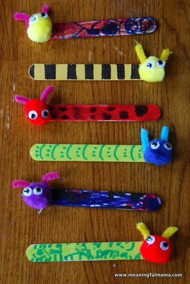 Create Craft Stick Bookmarks