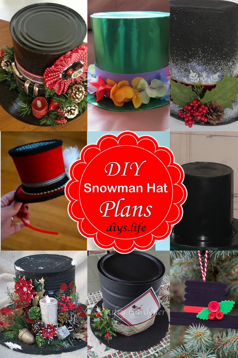 DIY Snowman Hat Plans