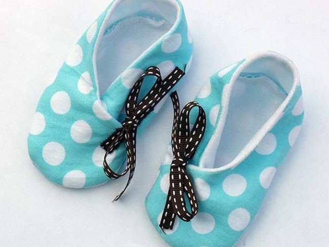 Free Kimono Baby Shoe Pattern