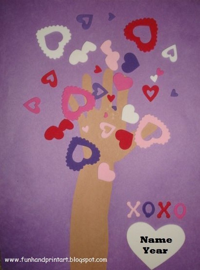 Heart Shaped Tree Of Love Craft