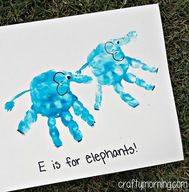 Elephant Craft For Toddlers To Make